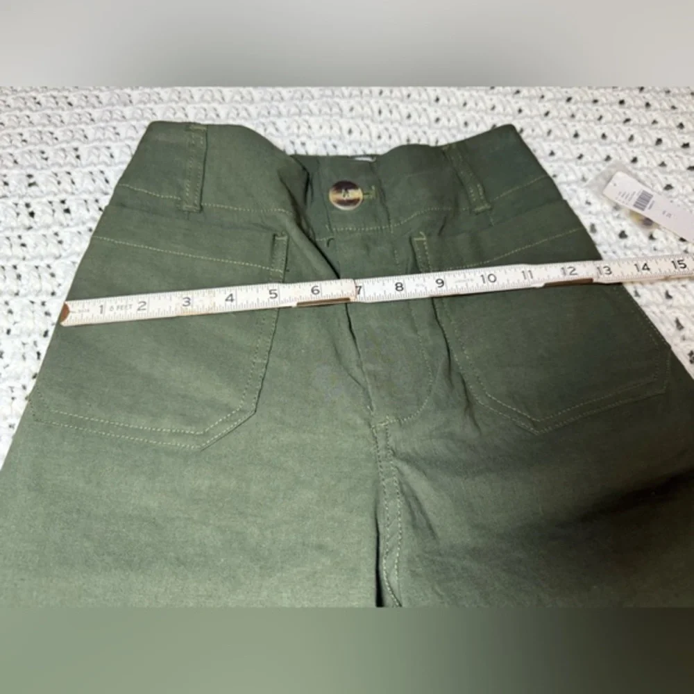 Anthropologie The Colette Magic Fabric Crop Wide-Leg Pants by Maeve | NWT | 24 - Picture 4 of 10